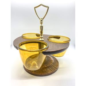 70’s Lazy Susan Serving Dish, Thermo Serv Westwood